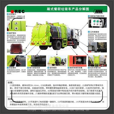 福田歐馬可餐廚垃圾車(chē)價(jià)格與參數(shù)詳解 北京市場(chǎng)行情與泰安2-3方車(chē)型分析